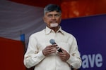 Naidu swearing-in ceremony highlights: TDP chief takes oath as CM for fourth time, hugs PM Modi