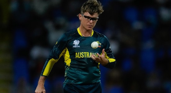 Australian leg spinner Adam Zampa was adjudged Player of the Match for his match-winning spell of 4/13 against Namibia in the ongoing ICC T20 World Cup 2024. It was Zampa's 5th Player of the Match award at ICC Men's T20 World Cups. Here is a look at the cricketers who have clinched the most Player of the Match awards in the history of T20 World Cups. (Image: AP) Australian leg spinner Adam Zampa was adjudged Player of the Match for his match-winning spell of 4/13 against Namibia in the ongoing ICC T20 World Cup 2024. It was Zampa's 5th Player of the Match award at ICC Men's T20 World Cups. Here is a look at the cricketers who have clinched the most Player of the Match awards in the history of T20 World Cups. (Image: AP)