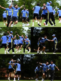 Virat Kohli and team training in New York ahead of match against Pakistan