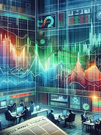 Market at close: Sensex hits intra-day record high, Nifty at 23,412