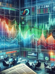 Market at close: Sensex hits intra-day record high, Nifty at 23,412