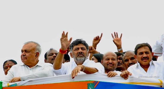 Shivakumar, the Deputy Chief Minister of Karnataka, is one of the many power centres in the Indian National Congress. He is also one of the rare success stories in the last decade when his party has been relegated to a political margin that it wants to break out of. Shivakumar may have chosen to play second fiddle to state Chief Minister K Siddaramaiah in 2023. However, as the state president of the Congress, if Shivakumar delivers a second consecutive election for the party, he will have a much bigger muscle to flex. The Congress has never won more than nine seats in Karnataka since 1998 and has not won a single seat in the state capital, Bengaluru, since 2004. DK Shivakumar has an opportunity to upend the trend and the rewards may be huge! Shivakumar, the Deputy Chief Minister of Karnataka, is one of the many power centres in the Indian National Congress. He is also one of the rare success stories in the last decade when his party has been relegated to a political margin that it wants to break out of. Shivakumar may have chosen to play second fiddle to state Chief Minister K Siddaramaiah in 2023. However, as the state president of the Congress, if Shivakumar delivers a second consecutive election for the party, he will have a much bigger muscle to flex. The Congress has never won more than nine seats in Karnataka since 1998 and has not won a single seat in the state capital, Bengaluru, since 2004. DK Shivakumar has an opportunity to upend the trend and the rewards may be huge!
