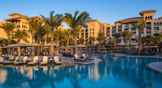 No 1. FIVE Palm Jumeirah Hotel | Nestled amidst the picturesque backdrop of the Arabian Gulf and the Dubai Marina Skyline, FIVE Palm Jumeirah Hotel offers an idyllic setting for your dream wedding in Dubai. The numerous stunning and customisable venues provide the perfect backdrop for your special day and their unique selection of restaurants ensures a rich culinary experience to cherish. (Image: Shutterstock) No 1. FIVE Palm Jumeirah Hotel | Nestled amidst the picturesque backdrop of the Arabian Gulf and the Dubai Marina Skyline, FIVE Palm Jumeirah Hotel offers an idyllic setting for your dream wedding in Dubai. The numerous stunning and customisable venues provide the perfect backdrop for your special day and their unique selection of restaurants ensures a rich culinary experience to cherish. (Image: Shutterstock)