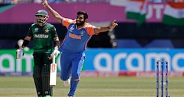 7: Jasprit Bumrah (IND): Matches: 2, Innings: 2, Runs: 42, Highest Score: 20, Average: 21.00, Strike Rate: 210.00, Centuries: 0, Fifties: 0, Ducks: 0, Balls Faced: 20, Fours: 2, Sixes: 3 (Image Source: Reuters)