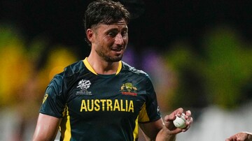 5: Marcus Stoinis (AUS): Mat: 3, Inns: 3, Balls: 54, Overs: 9.0, Mdns: 0, Runs: 52, Wkts: 6, BBI: 3/19, Ave: 8.66, Econ: 5.77, SR: 9.00, 4: 0, 5: 0 (Image Source: AP) 5: Marcus Stoinis (AUS): Mat: 3, Inns: 3, Balls: 54, Overs: 9.0, Mdns: 0, Runs: 52, Wkts: 6, BBI: 3/19, Ave: 8.66, Econ: 5.77, SR: 9.00, 4: 0, 5: 0 (Image Source: AP)