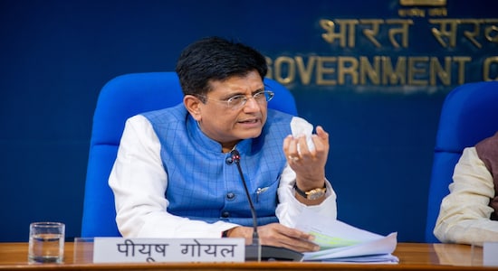 Piyush Goyal, who will be celebrating his 60th birthday on June 13, has been sworn in as a cabinet minister one more time. This is also the first time he won a Lok Sabha seat, from Mumbai North-West, with a margin of over 3.5 lakh votes. He will continue as the minister for commerce and industry, a portfolio he has held since 2019. Pralhad Joshi will succeed Goyal at the Ministry of Consumer Affairs, Food, and Public Distribution. Piyush Goyal, who will be celebrating his 60th birthday on June 13, has been sworn in as a cabinet minister one more time. This is also the first time he won a Lok Sabha seat, from Mumbai North-West, with a margin of over 3.5 lakh votes. He will continue as the minister for commerce and industry, a portfolio he has held since 2019. Pralhad Joshi will succeed Goyal at the Ministry of Consumer Affairs, Food, and Public Distribution.