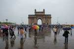 Heavy rains lash Mumbai, other districts; road cave-in hits traffic on Ahmedabad-bound highway
