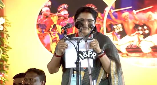 Pravati Parida, debutant from Nimapara assembly segment, also took the oath as Deputy Chief Minister. Pravati Parida, debutant from Nimapara assembly segment, also took the oath as Deputy Chief Minister.