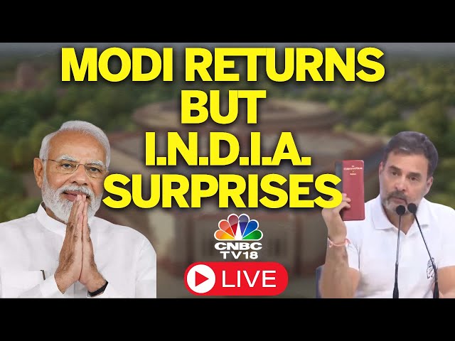 INDIA Press Meet LIVE: Rahul Gandhi Vs Modi | Election Results 2024 | Lok Sabha Polls Results| N18ER