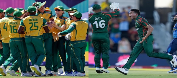 SA vs BAN, T20 World Cup 2024 Highlights: Proteas overcome scare to sneak past Bangladesh by 4 runs