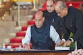 Rajnath Singh takes oath as Cabinet minister, known for expanding BJP in Uttar Pradesh
